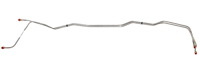Transmission Oil Cooler Lines for 1975-1981 Chevrolet Camaro w/Turbo-Hydramatic 350/400 Transmission [Steel]