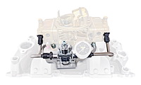 Regulator Mount with Hard Line and Regulator Kit For 4150-Style Carburetors