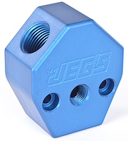 Billet Aluminum Y-Block Blue Anodized