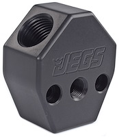 Billet Aluminum Y-Block Black Anodized