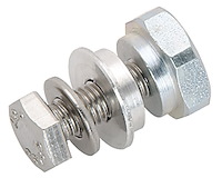 Aluminum Carb Linkage Bushing 1/4"-28 Threaded