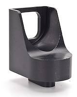 Black Anodized Throttle Cable Mount Fits JEGS Billet Aluminum Throttle Brackets