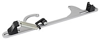 Throttle Bracket with Return Springs for GM Style Cable [Clear Anodized Finish]