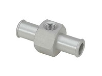 Fuel Pressure Gauge Fitting 1/2 in. Barb End for Neoprene Hose