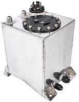 2.5-Gallon Upright Fuel Cell [Polished Aluminum]