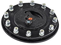 Flush Cap Assembly with Mounting Ring For 4 to 20 Gallon Fuel Cells