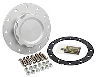 Satin Fuel Cell Cap with Bung 12-Bolt Bung