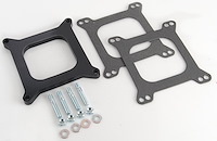 Phenolic Carburetor Spacer with 4150/4160 Holley Bolt Pattern [1/2 in. Tall Open Plenum]