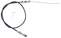 48 in. Universal EFI Throttle Cable [Black]