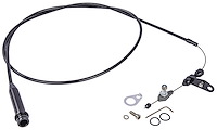 Transmission Kickdown Cable Kit [GMC/Chevy TH700-R4, Black]