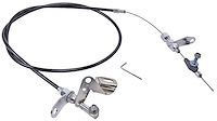 Transmission Kickdown Cable Kit [Chrysler/Mopar TF A727, Black]