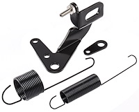 Throttle Bracket Attach to Driver Side Rear Mounting Stud