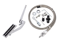 Gas Pedal Assembly Kit with Adjustable 24 in. Throttle Cable