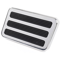 Universal Billet Brake Pedal Pad [Polished Aluminum]