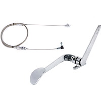 Billet Gas Pedal Assembly with 24 in. Throttle Cable