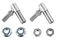 Carb Linkage Swivel Kit Fits 1/4"-28 RH Throttle Linkage Rod