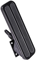 Billet Gas Pedal Assembly Rectangular [Black Aluminum]
