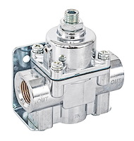 Fuel Pressure Regulator [1 to 4 psi, Chrome Finish]
