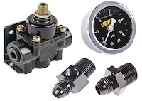 Fuel Pressure Regulator and Gauge Kit Gasoline 5 to 9 PSI