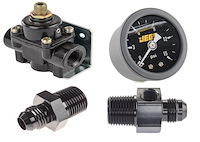 Fuel Pressure Regulator and Gauge Kit Gasoline 5 to 9 PSI