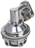 Mechanical Fuel Pump Small Block Chevy 265-283-327-350-400 [110 gph, Chrome]