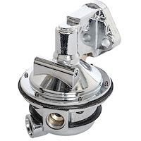 High-Flow Mechanical Fuel Pump Small Block Chevy 265-283-327-350-400 [170 gph, Chrome]