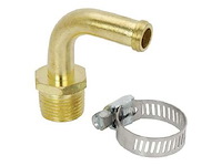 High-Flow Fuel Fitting 90º Elbow