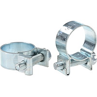 Fuel Injection Hose Clamps Fits 3/8" I.D. Hose