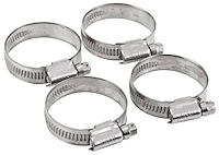Stainless Steel Hose Clamps 1 in. to 1 5/8 in. OD