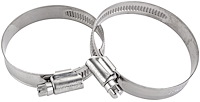 Stainless Steel Hose Clamps 1-5/8 in. to 2 3/8 in. OD