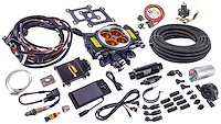 Bandit EFI Throttle Body System Kit with Pro-Flo 350 Braided Fuel Hose