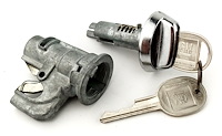 Glovebox Lock Set Fits Select 1968-1979 GM Models [Oval Style GM Keys]