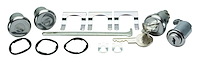 Door, Trunk & Glovebox Lock Set Fits Select 1964-1965 Chevrolet Chevelle, Malibu [Original Pearhead Keys]