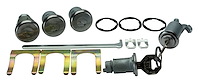 Ignition, Door, Trunk & Glovebox Lock Set for 1965 Chevrolet Chevelle, Malibu [Original Octagon Keys]