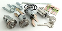 Door, Trunk & Glovebox Lock Set Fits Select 1955-1957 GM Models [Original Octagon Keys]