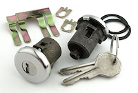 Door Lock Set Fits Select 1962-1970 GM Models [Original Octagon Keys]