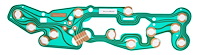 OEM-Style Instrument Panel Printed Circuit Board 1970-1981 Chevy Camaro [With Warning Lights]