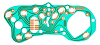 OEM-Style Instrument Panel Printed Circuit Board 1970-1971 Pontiac Firebird, Trans Am [With Factory Gauges]