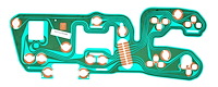 OEM-Style Instrument Panel Printed Circuit Board 1981-1987 Chevy Truck [For Models With Factory Gauges & Tachometer]