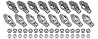 Stamped Steel Roller Tip Rocker Arms for 1955-1986 Small Block Chevy [1.5 Ratio for 3/8 in. Stud]