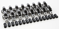Stainless Steel Roller Rocker Arms for Ford 289, 302, 351W V8 [1.6 Ratio, 7/16 in. Stud]