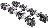 Stainless Steel Roller Rocker Arm Kit for Ford FE [1.76 Ratio, Shaft Mounted]