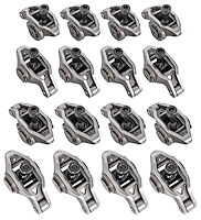 Pro-Series Cast Steel Rocker Arms w/Bronze Bushing Trunnion & Roller Tip for Ford 7.3L Godzilla Engine
