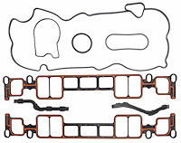 Intake Manifold Gasket Set for 1996-2002 Small Block Chevy V8 305 and 350 Vortec Engines