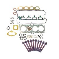 Engine Top-End Gasket Set w/Head Bolts Fits Select 1995-1999 Mitsubishi Eclipse w/2.0L L4 16V Turbocharged DOHC Engine