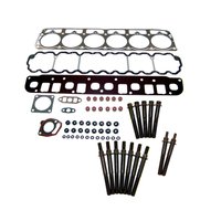 Engine Top-End Gasket Set w/Head Bolts Fits Select 1999-2003 Jeep w/4.0L L6 12V OHV Engine
