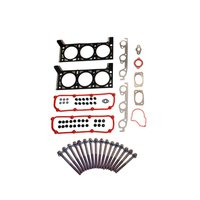 Engine Top-End Gasket Set w/Head Bolts Fits Select 2004-2010 Chrysler, Dodge, Volkswagen Models w/3.8L V6 12V OHV Engine
