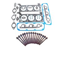 Engine Top-End Gasket Set w/Head Bolts Fits Select 1997-2000 Chrysler, Dodge, Eagle, Plymouth Models w/3.3L V6 12V OHV Engine