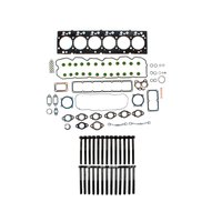Engine Top-End Gasket Set w/Head Bolts Fits Select 2007-2018 Dodge, Ram Models w/6.7L L6 24V Turbocharged DIESEL OHV Engine