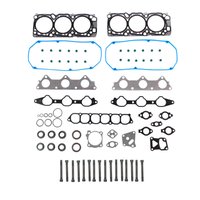 Engine Top-End Gasket Set w/Head Bolts Fits Select 1997-2004 Mitsubishi w/3.5L V6 24V SOHC Engine